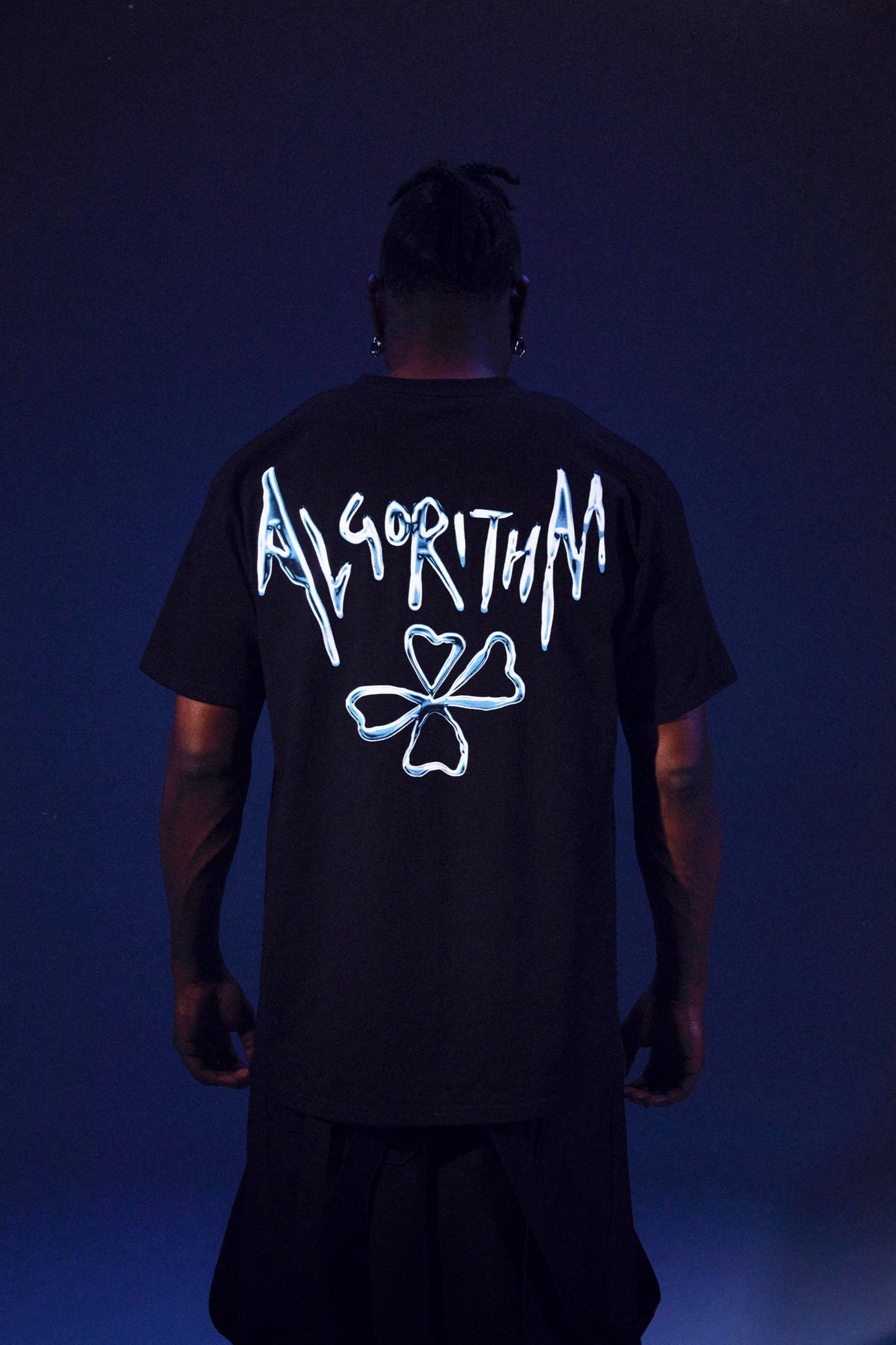 Algorithm Chrome Clover Tee